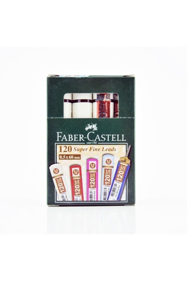 Faber-castell Grip Min 0.5 2b 60mm, 120 Li Beyaz Tüp - 5090127624