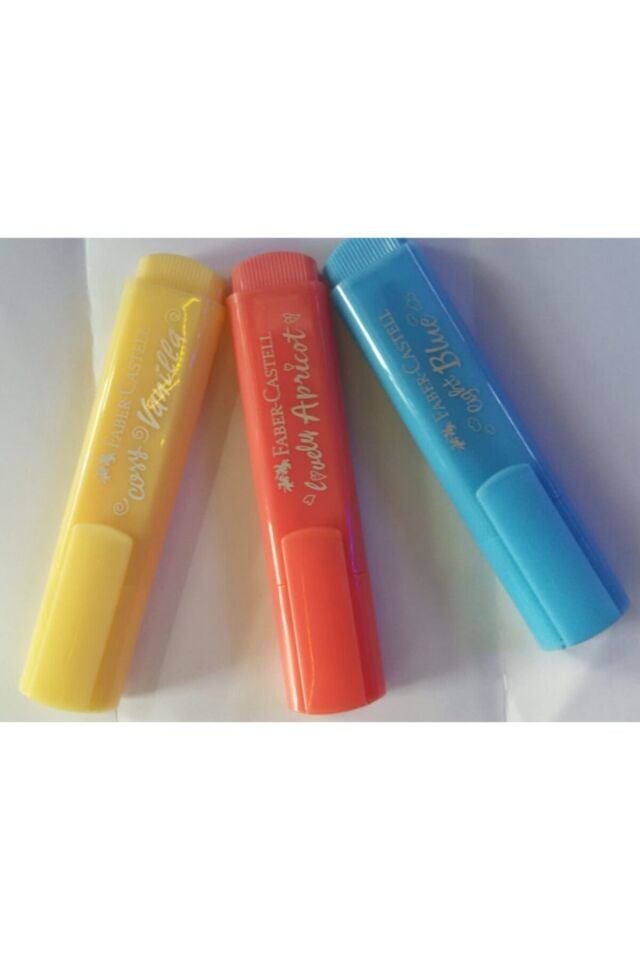 Fabercastell Pastel Fosforlu 3'lü Set ( Yeni Model )