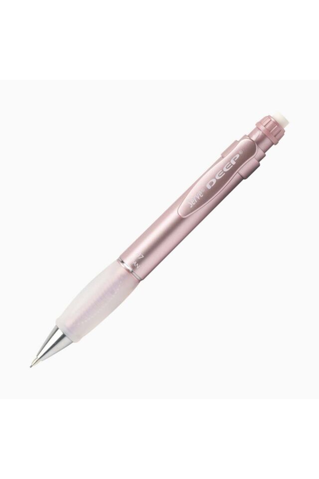 Deep Mekanik Kurşun Kalem Metalik Roze 0.7mm Gül