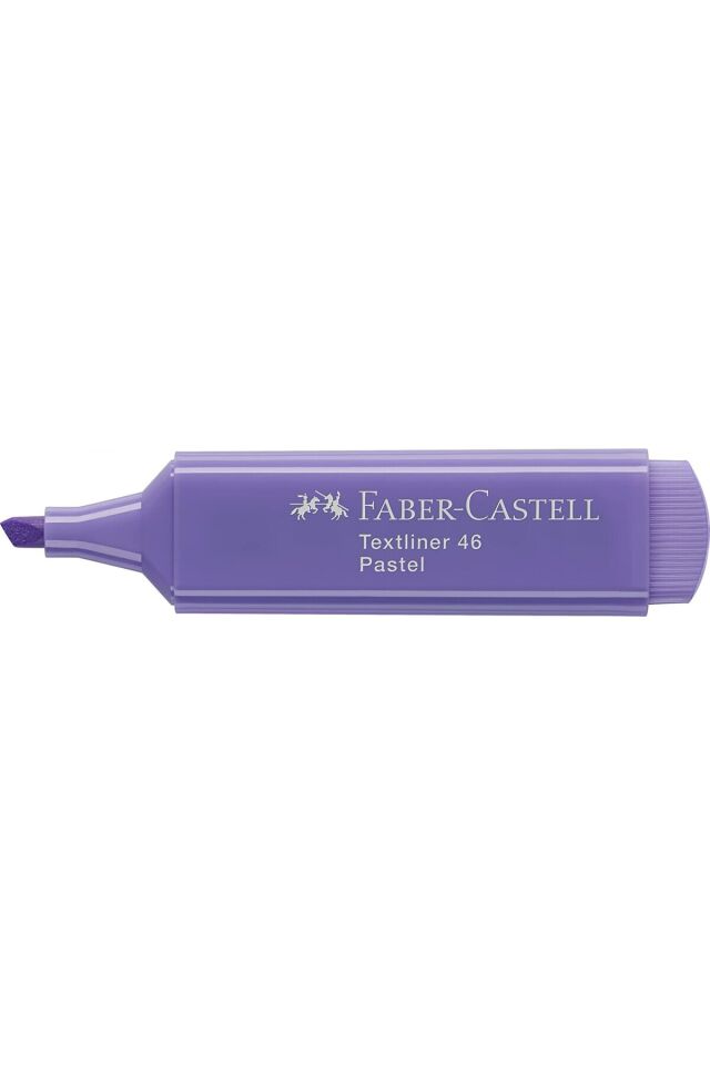 1546 Fosforlu İşaretleme Kalemi Pastel Mor mor