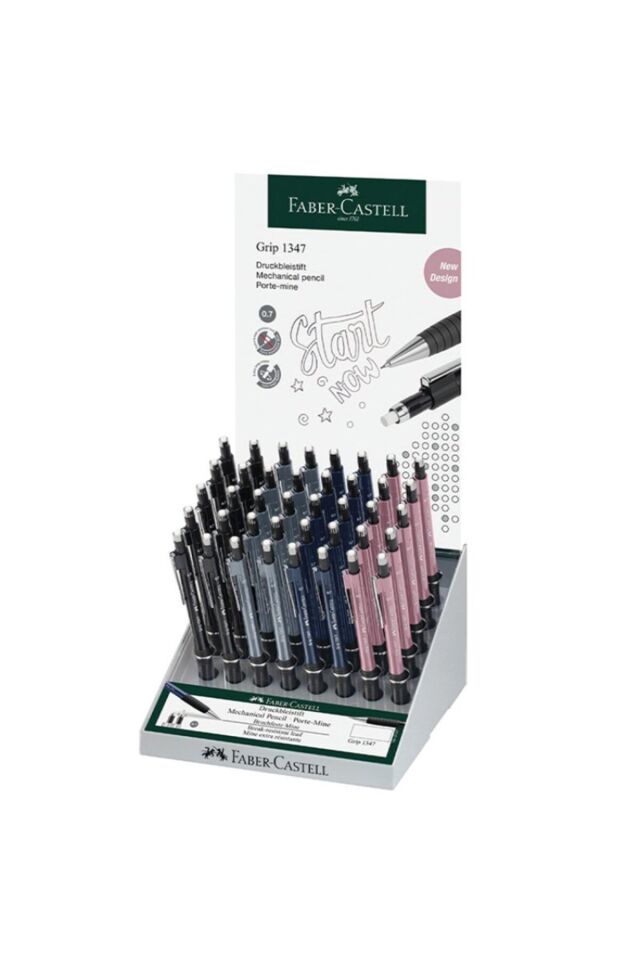 ( Yeni Model ) Faber Castell 1347 Versatil Kalem 0.7 + Osaka 120'li 0.7 Uç 2 Adet