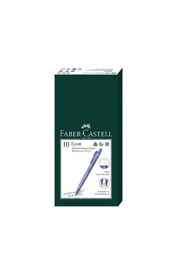 134310 Econ Versatil Kalem 0.7mm 1 Paket-10 Adet Kampanyalı