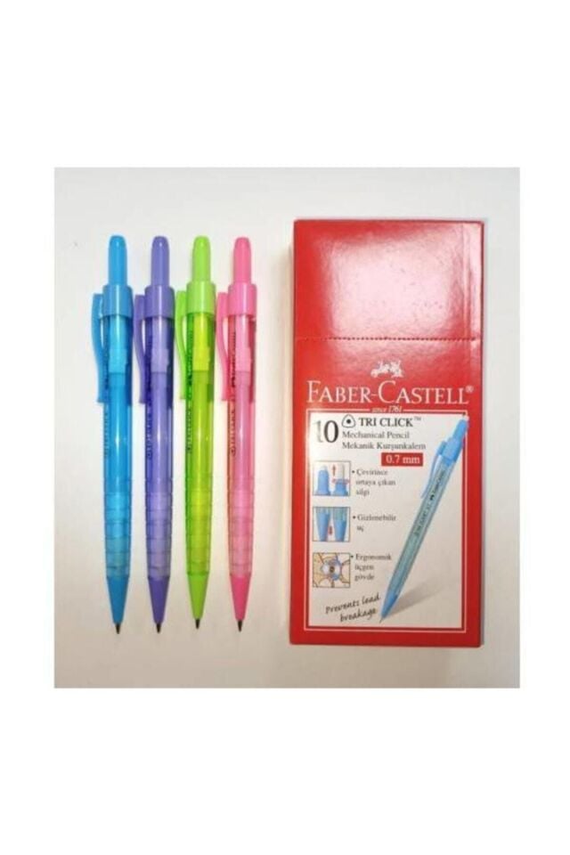 Tri Click Versatil Uçlu Kalem 07 10 Adet Li Paket