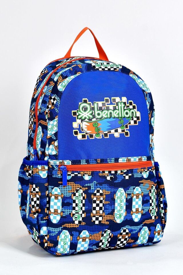 BENETTON OKUL ÇANTA 03693 MAVİ