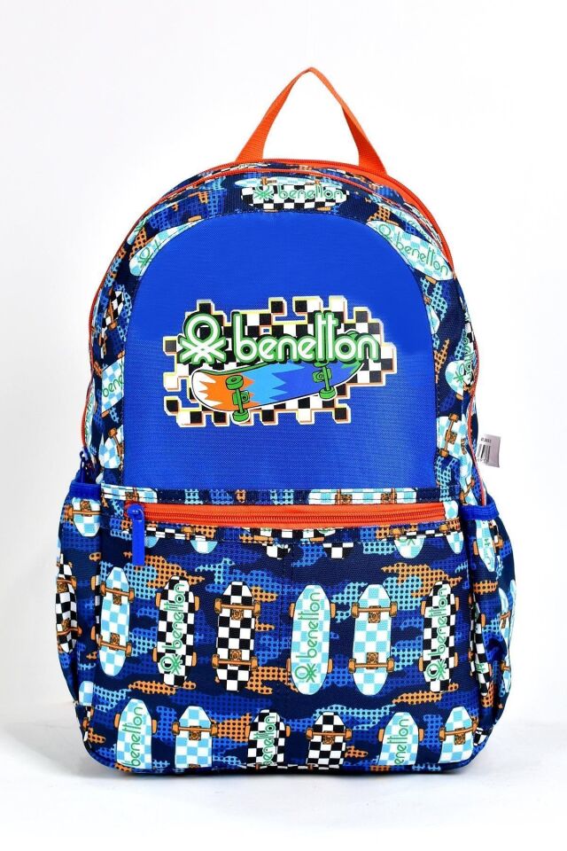 BENETTON OKUL ÇANTA 03693 MAVİ