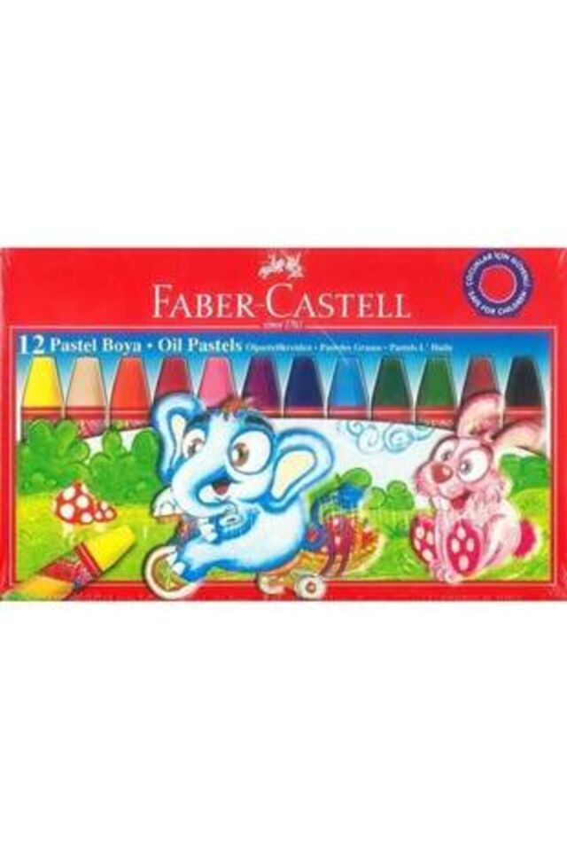12'li Pastel Boya Karışık