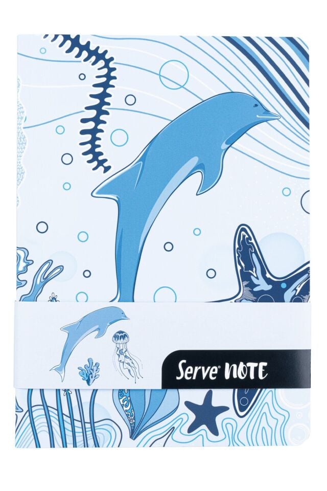 Deep Hediye Seti - Defter, Serve Deep Uclu Kalem, Silgi, Min