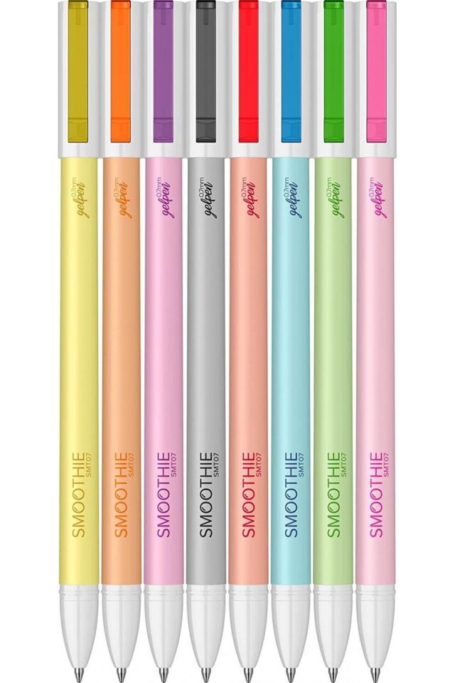 Smoothie 8'li Jel Kalem Set