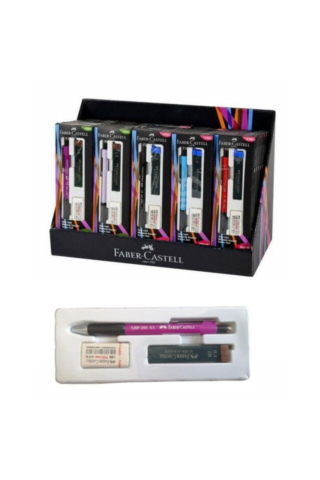 Uçlu Kalem Seti 0.5mm Versatil Kalem 1345 Uçlu Kalem Seti 0.5mm Versatil Kalem Seti Pembe - Tek Ebat