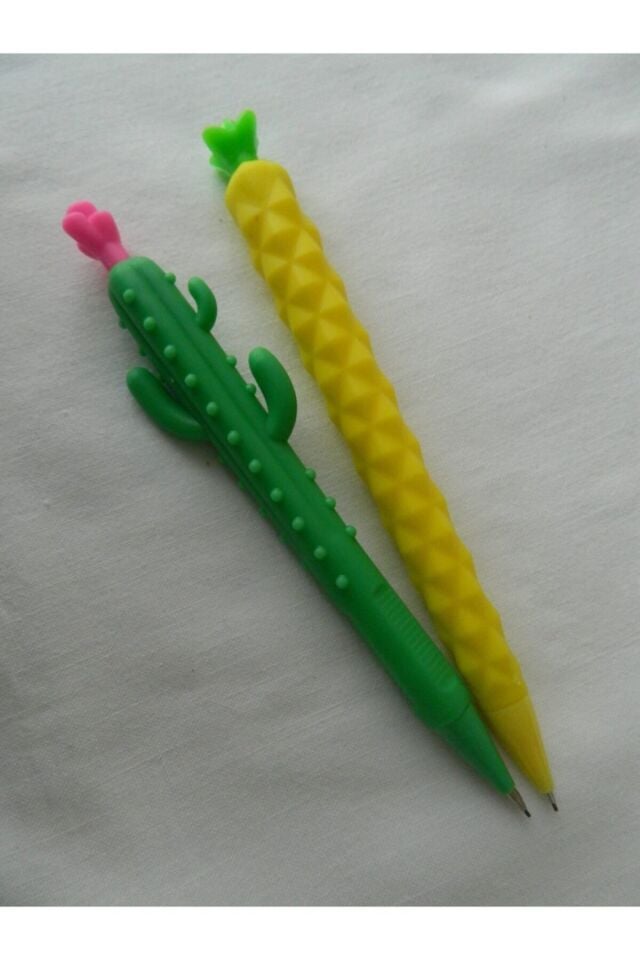 2'li Versatil Uçlu Kalem 0,7 Karpuz + Sarı Kaktüs p.kaktüs/ananas