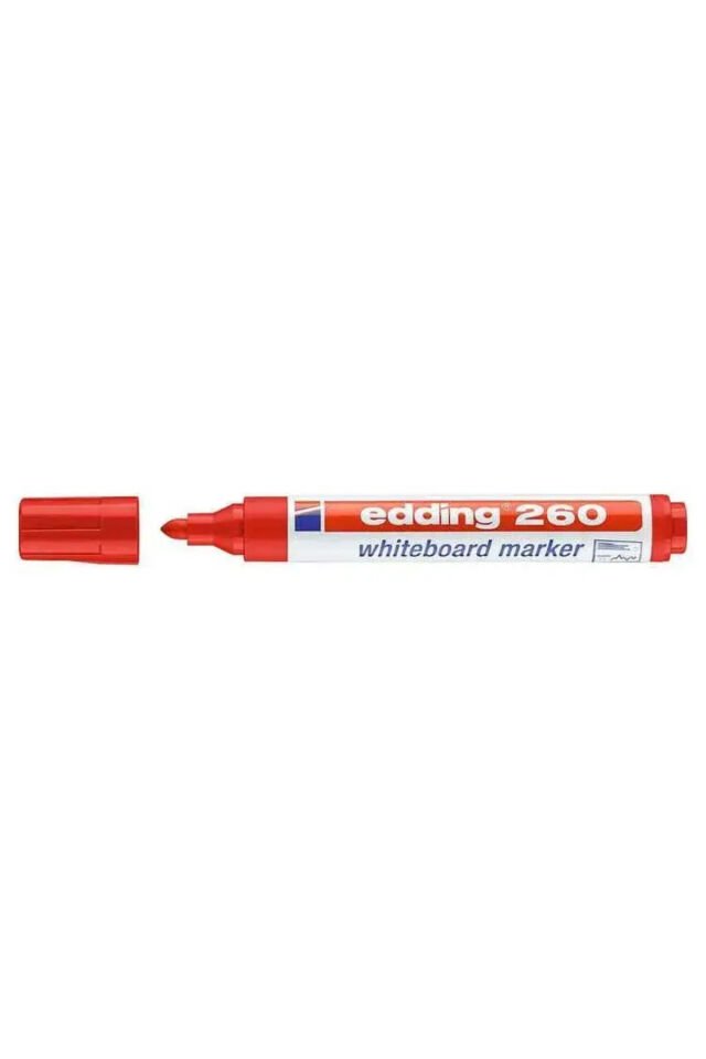 Beyaz Tahta Kalemi Kırmızı E-260