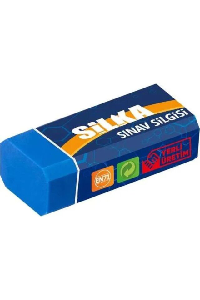Silka Art.10 Sınav Silgisi Lacivert (30 Lu Kutu)