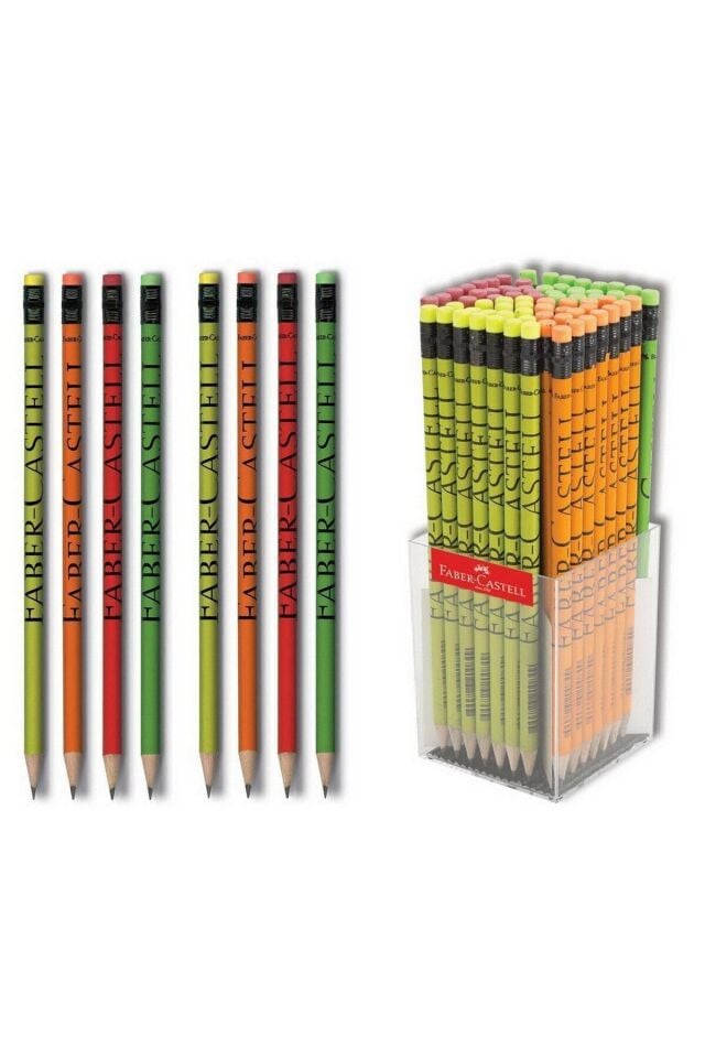 Faber Style Silgili Yuvarlak Kurşun Kalem 12 Li Paket (5244112700)