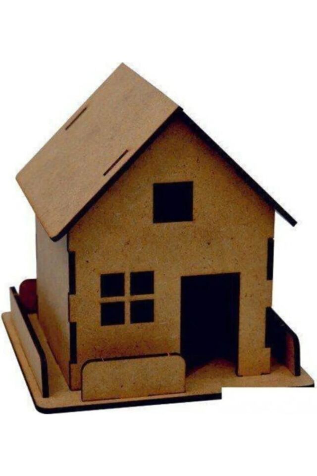Wood Ahşap Kendin Yap Maket Çiftlik Ev 125 X 130 X 130 Mm Wood Ahşap Kendin Yap Maket Çiftlik Ev 125 X 130 X 130 Mm
