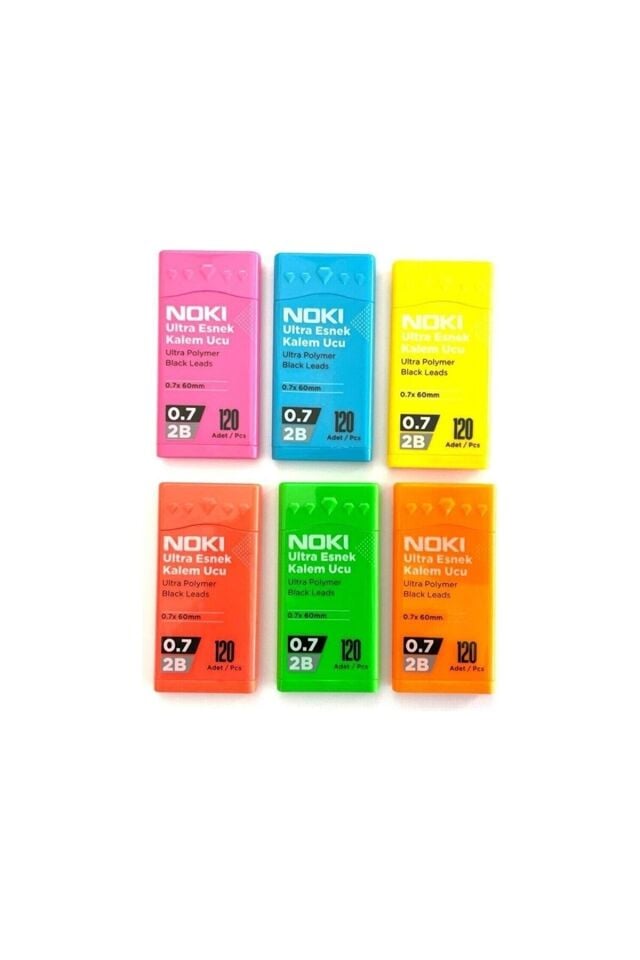 MİN 0.7 2B 60 MM 120 'Lİ TÜP ULTRA ESNEK UÇ 12 ADET ( 1 PAKET )