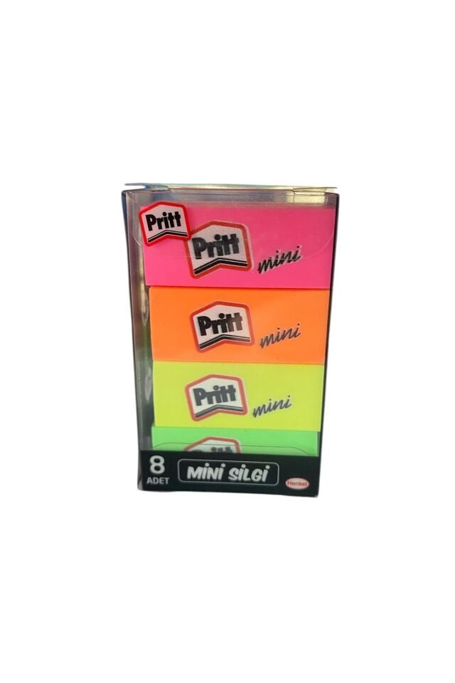 Silgi Mini Asetat 8'Li