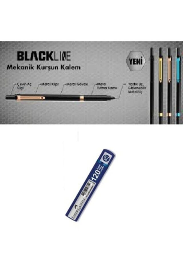 Mekanik 0,7 Kalem Ve Faber 120 Li Uç KARIŞIK