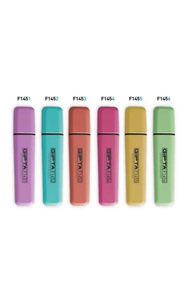 Fosforlu Markör 5 Mm Kesik Uç Pastel Turuncu-f1453