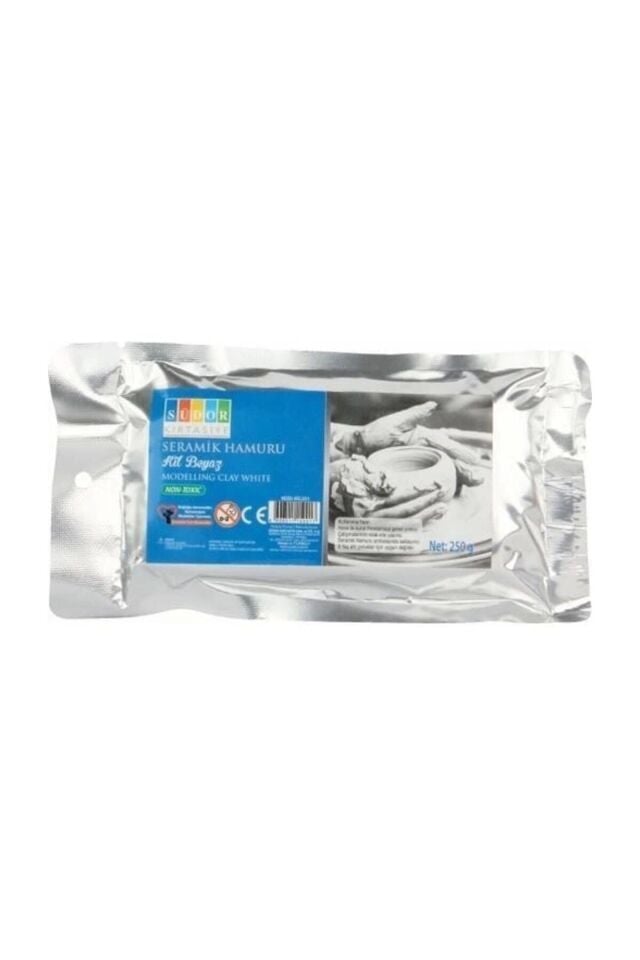 Beyaz Seramik Kil Hamuru 250 gr