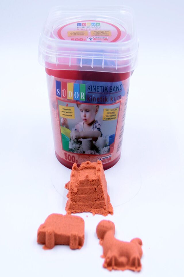 Südor Kinetik Kum Kovalı 500 Gr Turuncu Ks02-6 N