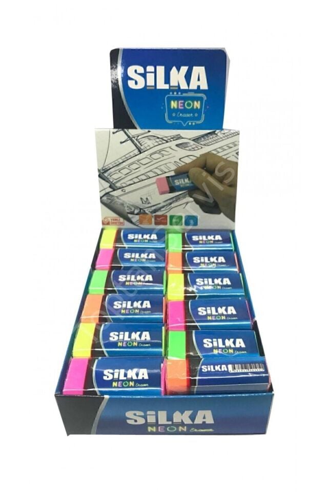 Silgi Neon 4 Renk Art.3 (1 ADET)