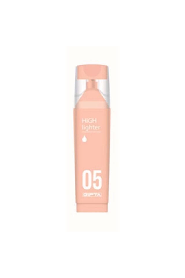 GIPTA F1560 HIGHLIGHTER FOSFORLU KALEM PASTEL TURUNCU 05