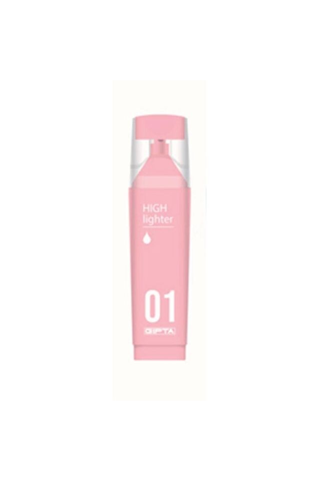 Fosforlu Markör Macaron Pastel Pembe F1559