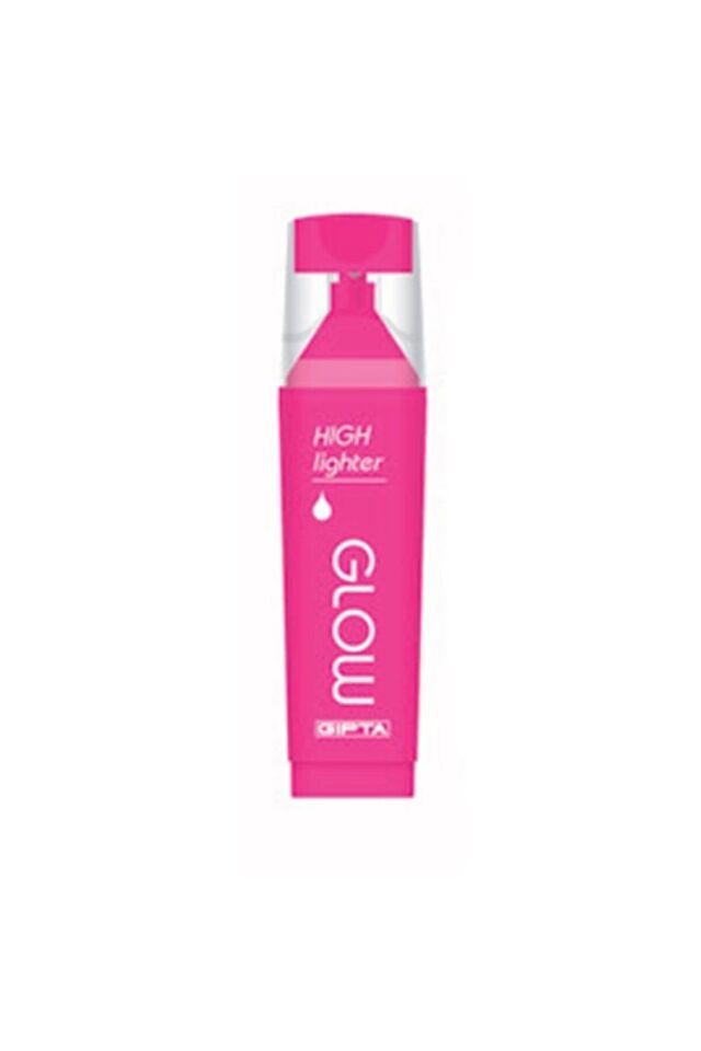 GIPTA F1569 GLOW HIGHLIGHTER FOSFORLU KALEM NEON PEMBE