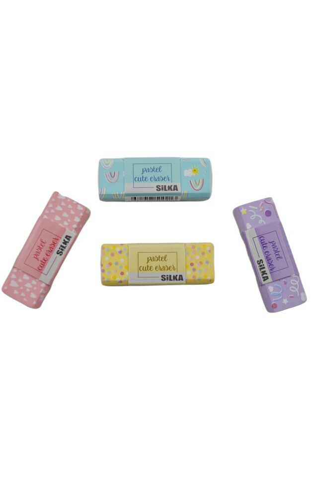  Pastel Cute Silgi Büyük Boy 20 Adet (ART-1021)
