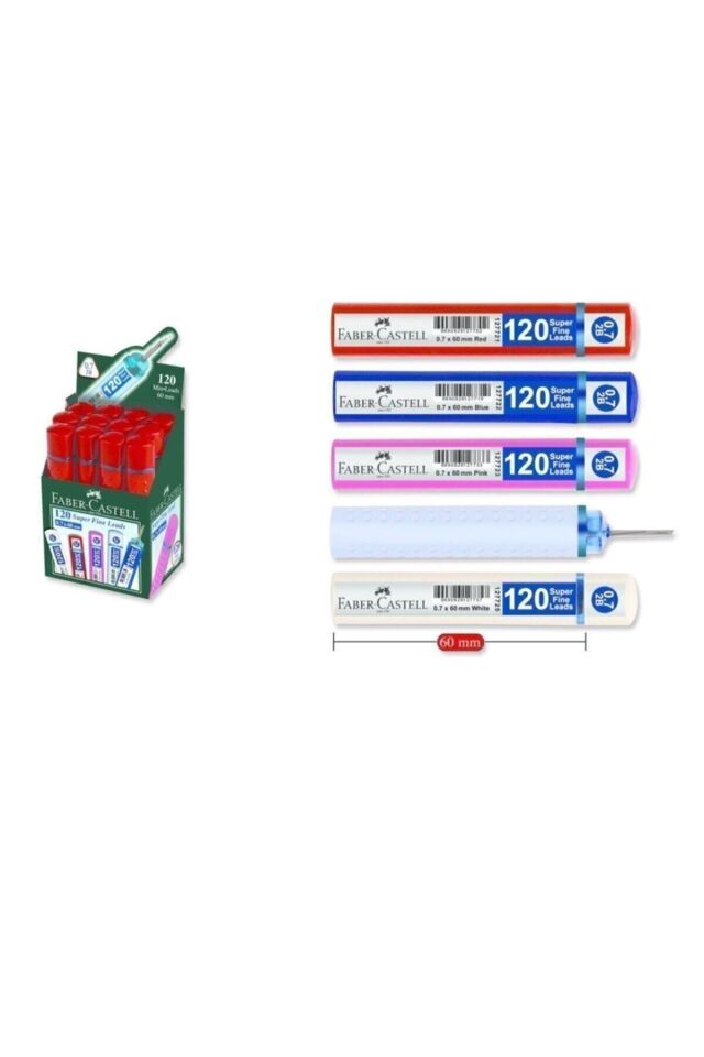 Grip Min 0.7 2b 60mm, 120 Li Eko Set ( 1adet ) Tek Renk Grip Min 0.7 2b 60mm, 120 Li Eko Set ( 1adet ) Tek Renk