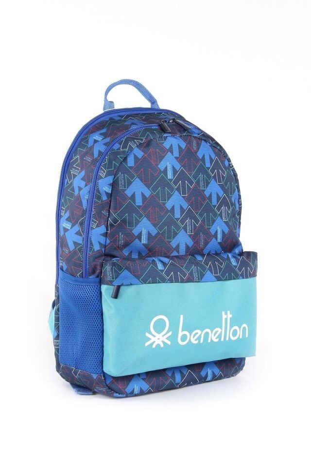 . Çift Bölmeli İlkokul Çantası 03724 Renkli - Unisex