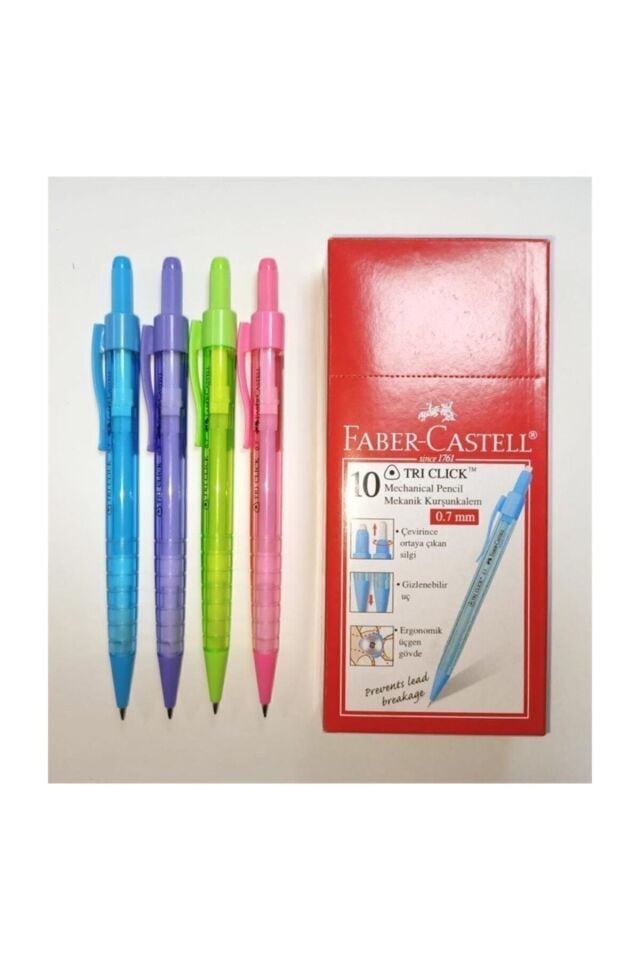 Tri Click 0.7 mm Versatil Kalem 10'lu Standart
