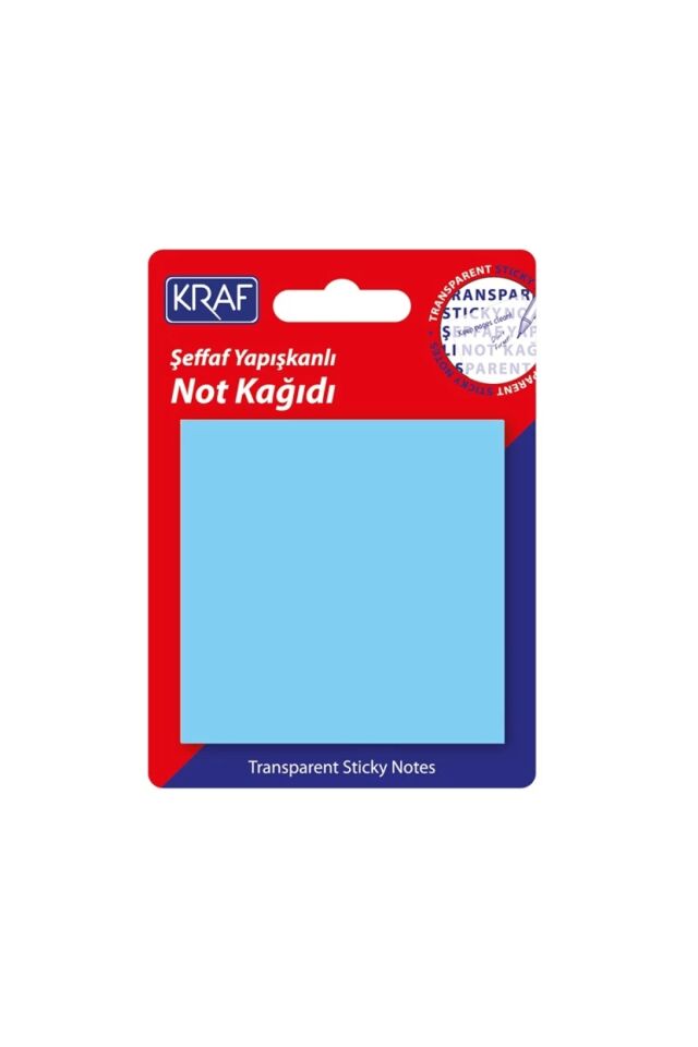 7676TR YAPIŞKANLI NOT KAĞIDI 50yp.76x76mm. ŞEFFAF MAVİ 7676TR YAPIŞKANLI NOT KAĞIDI 50yp.76x76mm. ŞEFFAF MAVİ