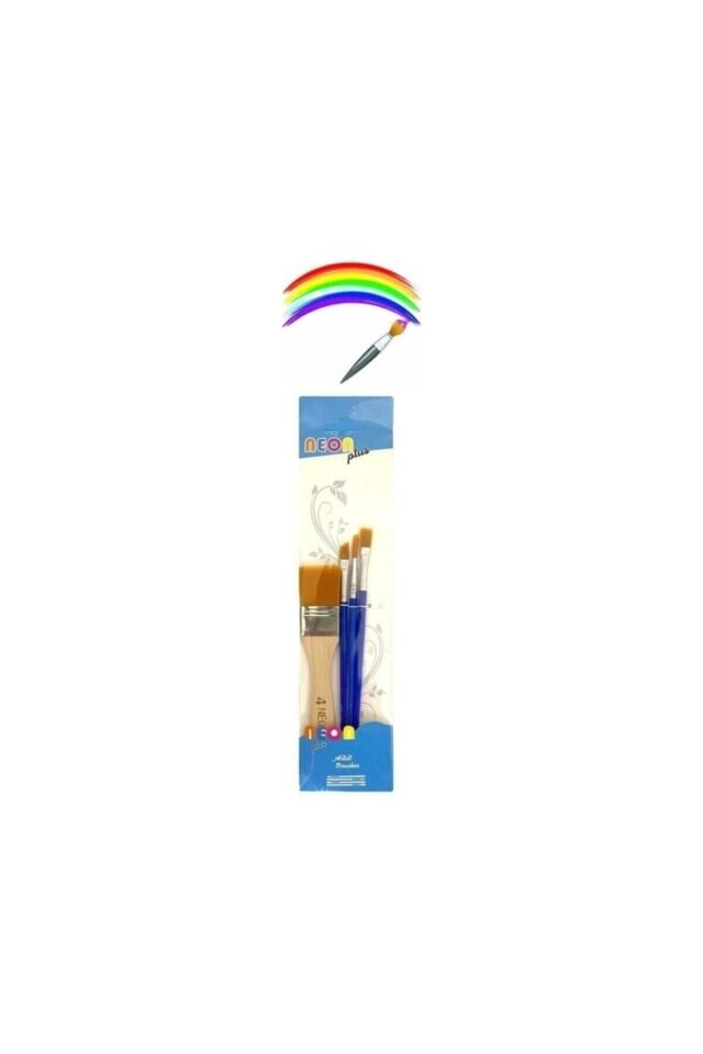 Neon Plus Fırça Seti 4'lü N:hkd144