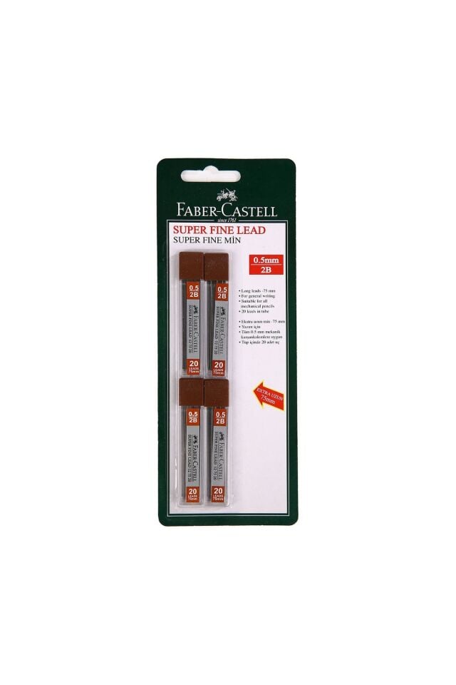 Versatil Kalem Yedek Uç 0.5mm - 4'lü Paket