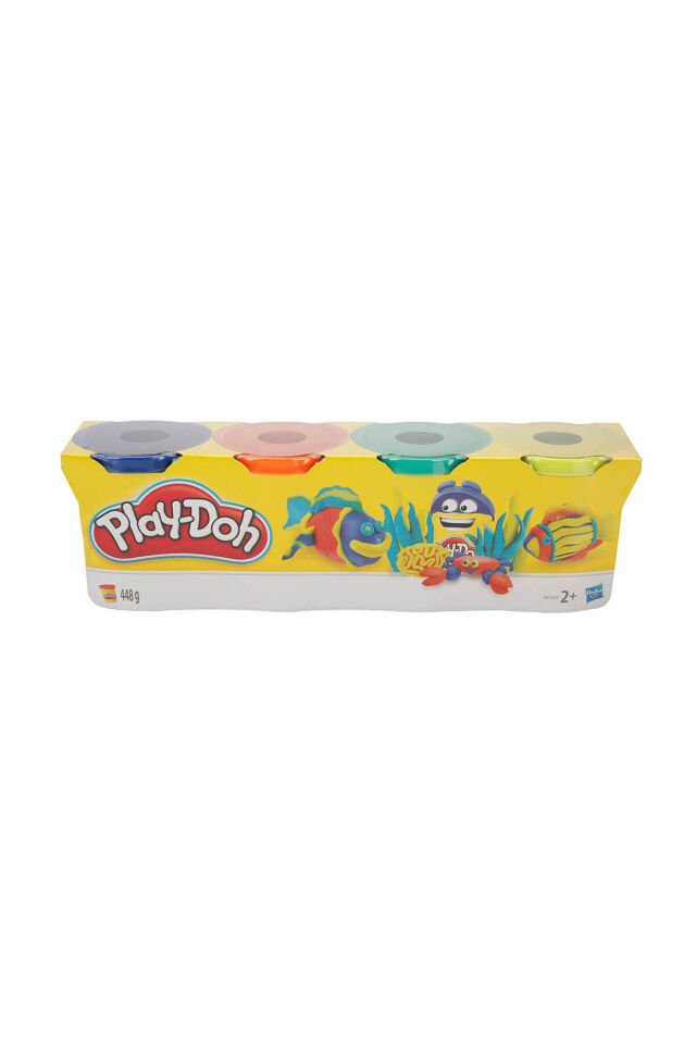 Play-doh Oyun Hamuru 4 Renk Çeşitli Renkler Iki Modelli No Color
