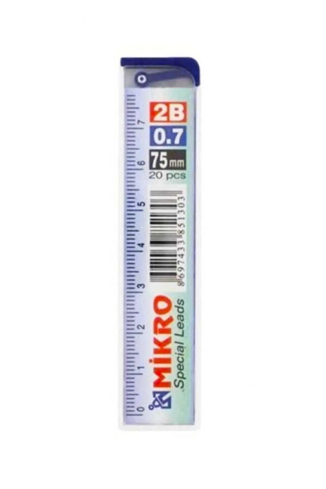 Kalem Ucu 0.7 Mm 2b Cetvelli 75 Mm (TEKLİ) Kalem Ucu 0.7 Mm 2b Cetvelli 75 Mm (TEKLİ)