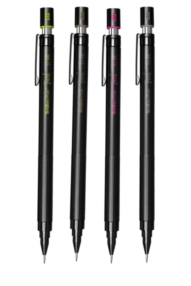 Track Mekanik Uçlu Kurşun Kalem Seti 0.7 Mm (4 Renk)